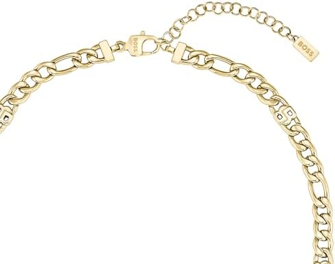 Collier doré chaîne maille forçat à pendants soleils et fleurs