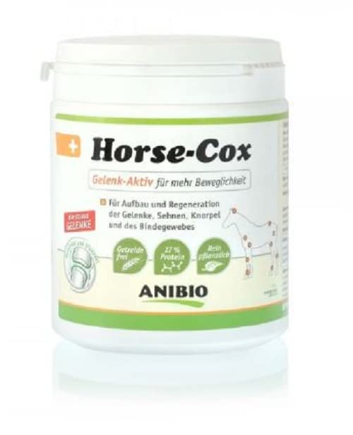 Anibio Horse - Cox 420g | Gelenk Aktiv für Pferde | zum Aufbau des Bindegewebe | Kieselsäure | Regeneration | hochkonzentrierte natürliche Substanzen | Horsecox Pferd