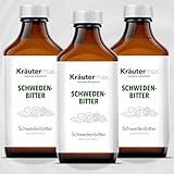Schweden-Bitter Kräuter-Mischung 3 x 500 ml Kräuter zum Trinken