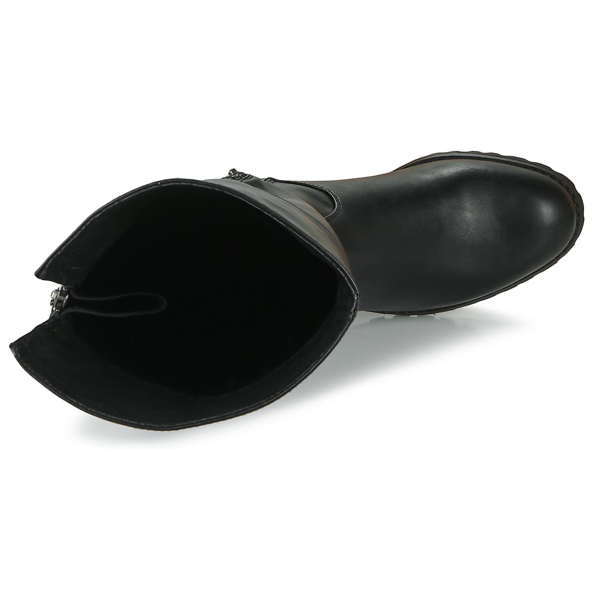 CHATTAWAK - Bota alta hasta la rodilla, color negro, 38 EU, Negro, 38 EU