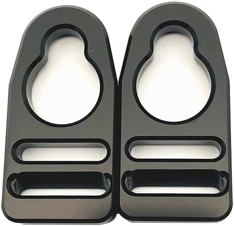 Miniatura 5 de 2 correas de aleación de aluminio hebilla de repuesto asiento de kayak con clip de asiento de repuesto compatible con asiento de kayak