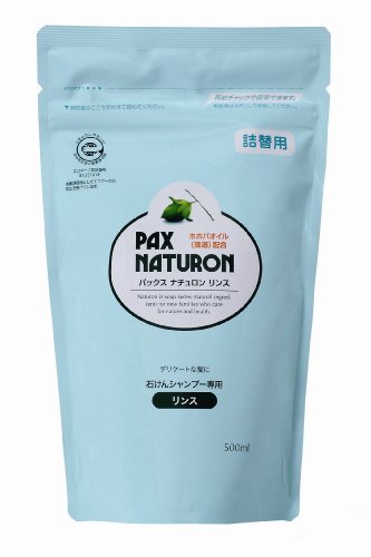 Amazon | パックスナチュロン リンス 詰替用 500ml(石鹸シャンプー用