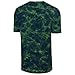 FOCO NFL Men's Officially Licensed Big Logo Wordmark Camo Performance Game Day Team Color Crewneck T-Shirt - Seattle Seahawks - Navy - (Small)