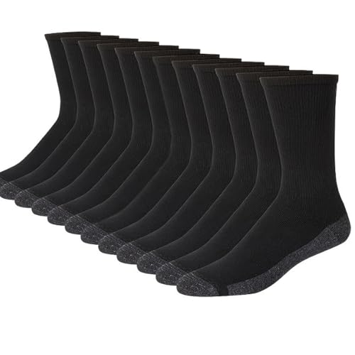 20 Pairs Crew Athletic Socks for Men Moisture Wicking Cushion Crew Socks for Sport Running Traveling2