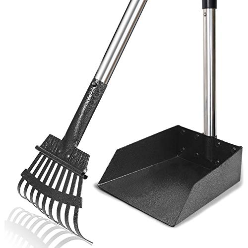 MIDOG Dog Pooper Scooper, Poop Scooper for Dogs, Pet Waste Removal Scoop 42“