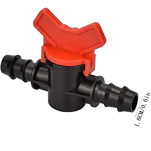 10 PCS Plastic Garden Faucet, Drip Irrigation Switch Valve Gate Valves, Pipe Irrigation Valve, Garden Hose Connection - Image 2