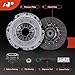 A-Premium Transmission Clutch Kit Compatible with BMW 325xi 2001-2003 2.5L, 330Ci 2001-2003 2006 3.0L, 330i 2001-2003 3.0L, 530i 2001-2003 3.0L, Z3 2001-2002 3.0L