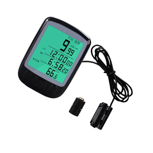 High Precisions Bicycles Gauges Real Time Metric Trackers Backlits Screen Night Use Universals Durability Mountain Bike Computer