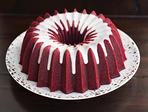 Image of Nordic Ware Brilliance Bundt, 10 Cup, Gold (Pack of 3)