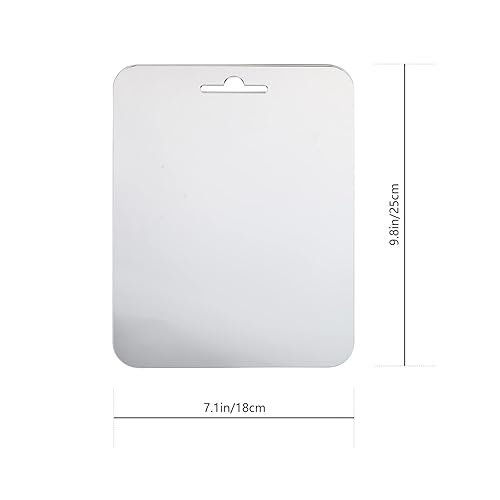 Miniatura 2 de Beaupretty 1 juego de espejo antivaho espejo de tocador portátil espejo de ducha a prueba de niebla espejo de ducha para el hogar espejo de baño