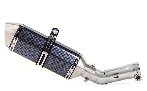 Silencieux moto Yamaha FZ8N FZ800 pot d'échappement complet avec tube intermédiaire de liaison