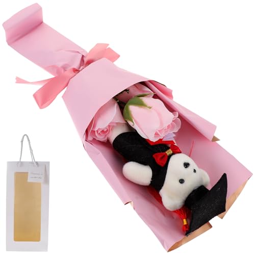Toyvian Ramo de Flores de Jabón Perfumadas con Diseño de Oso,...