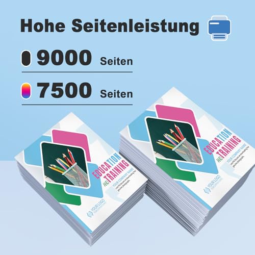 ATTA 104 Ink Bottles Replacement for Epson 104 EcoTank - Compatible with Epson EcoTank ET-2710, ET-2810, ET-2711, ET-2712, ET-2714, ET-2715, ET-2720, ET-2721, ET-2726, ET-4700 - Refill set refill set - Image 2