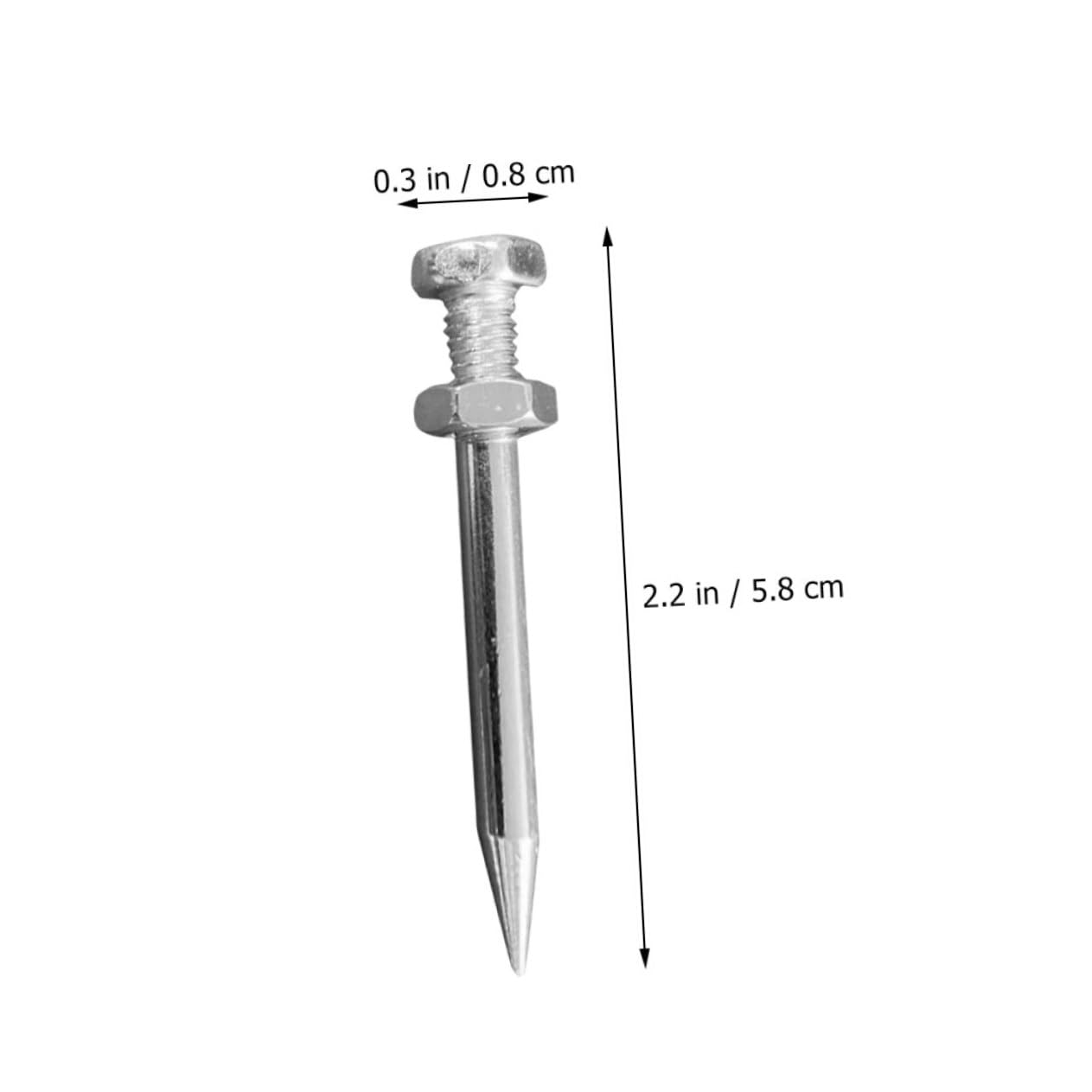 COSMEVIVI Lawn Soil Aerator Stake 20pcs Aerator Pegs Accessories Turf Spike Accessories