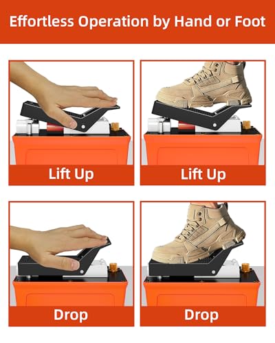 Kybolt RUQKPOCH9CFMJPIZP5NITWEEA Air Hydraulic Pump, 10,000 Psi Hydraulic Foot Pump thumb #1