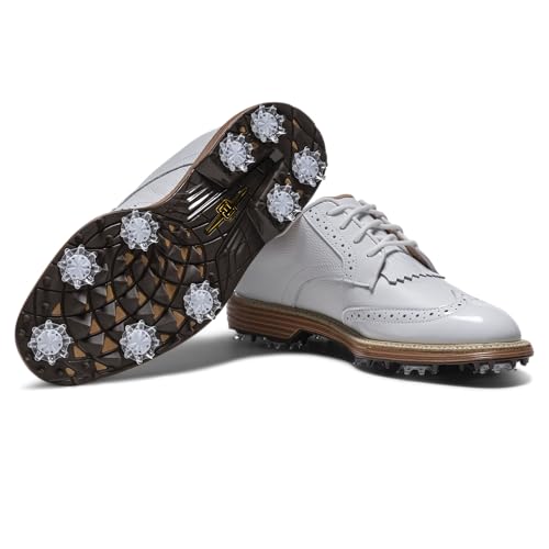 FootJoy Women's Premiere Series - Madison Golf Shoe, White/Chestnut, 9.5 by FootJoy - Used condition - Image 6