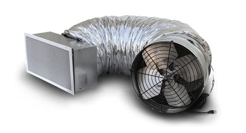 Air+Health Everest Ecm Whole House Fan With Gravity Damper With 2 Speed Wall Switch 4522 Cfm #TOP23