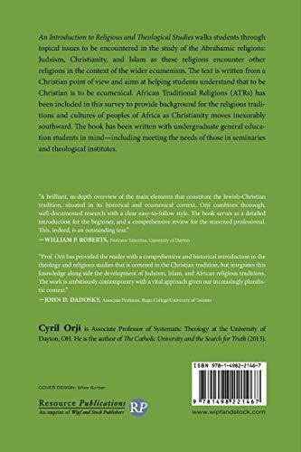 An Introduction to Religious and Theological Studies