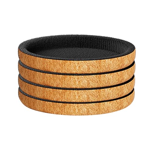 4 個フェルト家具スライダーパッド高耐久テーブルソファ脚移動グライダー床プロテクターパッド広葉樹床用高耐久テーブルソファ脚移動グライダー