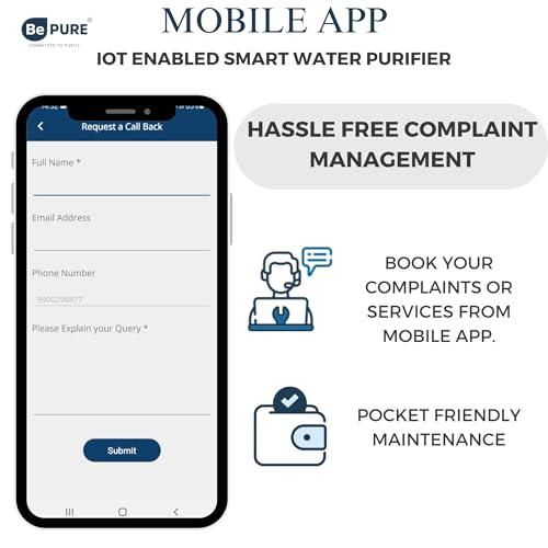 Image of Bepure Luxe Hot and Normal IOT App enabled SMART Water Purifier 7L RO+UV+UF+TDS+Copper Alkaline with Hot Water Function| 8 Stage Water Purification| Hot Water Purifier| Works Up to 3000 ppm TDS