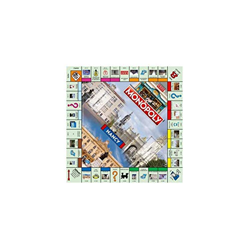 Winning Moves - Monopoly Nancy - Gioco Da Tavolo - Gioco Da Tavolo - Edizione Città E Regioni - 2-6 Giocatori - Versione Italiana - 2