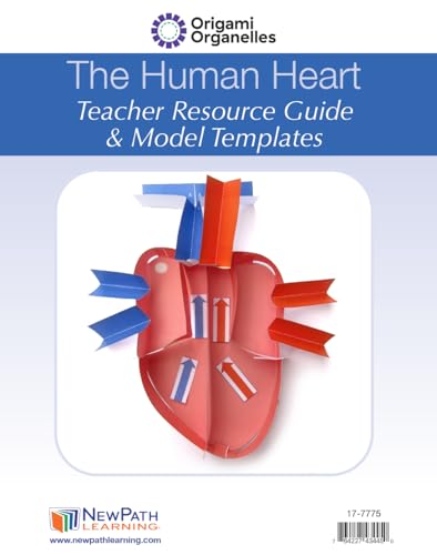 Image of NewPath Human Heart 3-D Paper Model Making Kit - Individual Student Edition (24-7775)