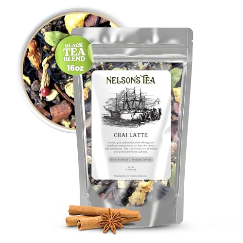 Té negro chai latte en hebras miniatura 1