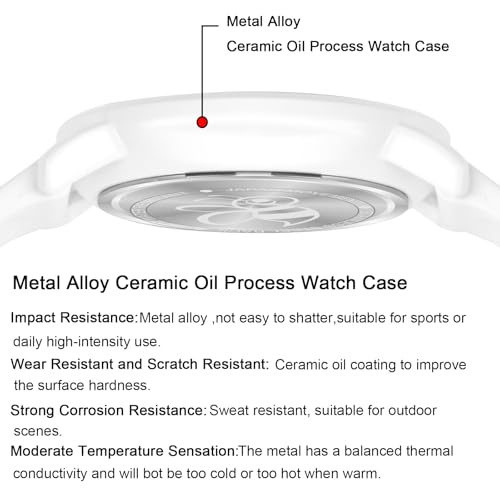 Bisley Unisex Watch Easy to Read Waterproof Silicone Strap Watch2