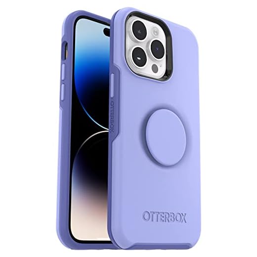 OtterBox OTTER + POP SYMMETRY SERIES for iPhone 14 Pro (ONLY) - PERIWINK (Purple)