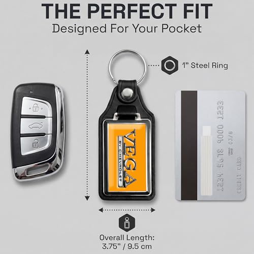 Image of Brotherhood Car Key Chain for Vega - Classic Models Keychain for Men and | Women Gift Key Ring