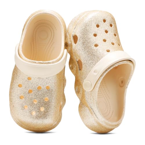 Image of Girls' Clogs for Toddlers & Kids Lightweight Garden Shoes Breathable Slip-on Slides Sandals Slippers Children's Beach Water Shoes