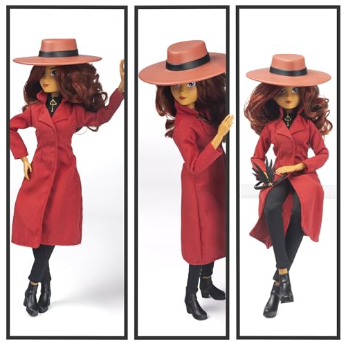Muñeca Carmen Sandiego de 12 pulgadas miniatura 3