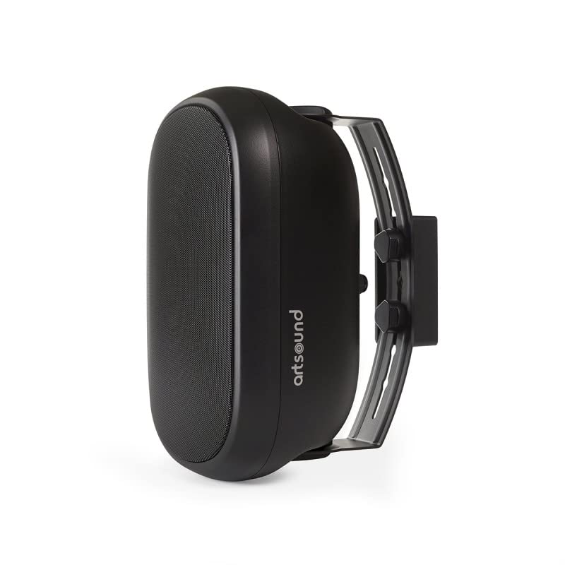 Artsound ASW550 Noir Enceintes Extérieures (la Paire) - Les Beatles, Paul McCartney, John Lennon, RIngo Starr, George Harrison Artsound ASW550 Noir Enceintes Extérieures (la Paire) – Image 3
