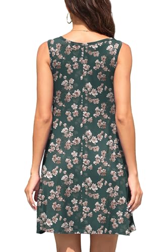 Image of WEACZZY Women Summer Casual Swing T Shirt Dresses Beach Cover up Loose Dress