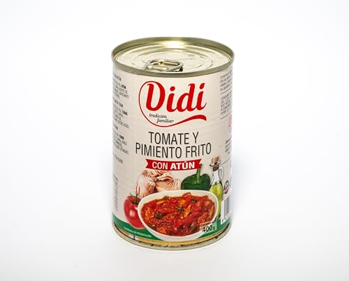 DIDI FRITO DE TOMATE Y PIMIENTO CON ATUN 400GR