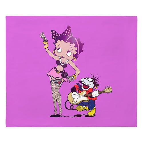 CafePress Betty Boop Rock Madonna Style King Duvet Cover, Printed Comforter Cover, Unique Bedding