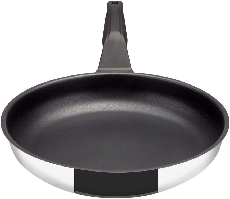VITREX 71SAMAINM26 - Sartén de acero vitrificado antiadherente 2 capas inducción modelo MAISON NOIR de MAISON NOIR 26 cm