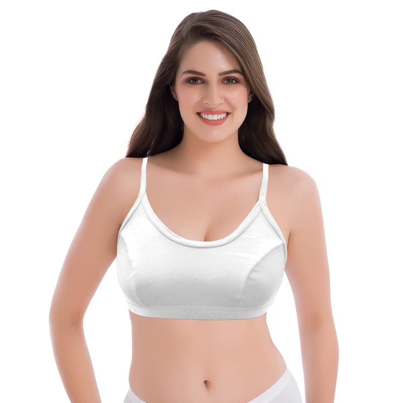 groversons paris beauty Women's Non-Padded Non-Wired Seamed Full Coverage Sports Bra (BR163)-picture-34