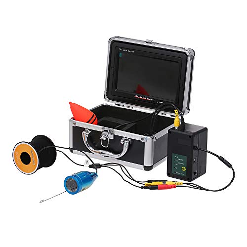 15M Fish Finder Unterwasserkamera 7 Zoll Farbdisplay 1000TVL CAM 24pcs Infrarot und weiße LED IP68 wasserdicht