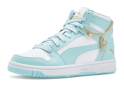 Image of PUMA Unisex-Child Rebound Layup Mid Shoes