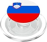 Slovenska zastava Slovensko darilo za Slovence PopSockets PopGrip para MagSafe