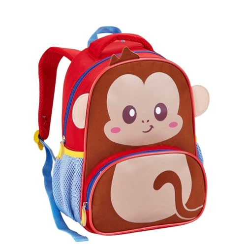 Mochila Creche Infantil Zoop Animais MACACO