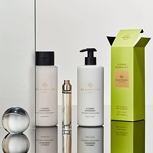Glasshouse Fragrances Melbourne Muse Body Lotion, Rich In Shea Butter, Aloe & Apricot Oil, Moisturizing & Perfume Scented, Coffee Flower & Vanilla, 13.53 Fl Oz (400Ml) #TOP3