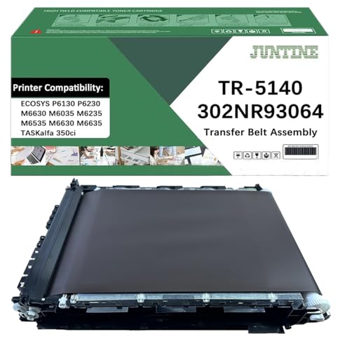JUNTINE Remanufactured TR-5140 Transfer Belt Assembly Replacement for TR-5140 302NR93064 Transfer Belt Assembly Compatible with Kyocera P6130 P6230 M6630 M6035 M6235 M6535 M6630 M6635 350ci(1-Pack)