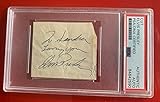 Elvis Presley Signed Autograph Cut PSA Authentication Slabbed