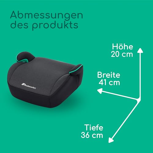 Bebeconfort Manga i-Safe, Kindersitzerhöhung, 6–12 Jahre, 128–150 cm, Folgekindersitz, Kompakt & Leicht (