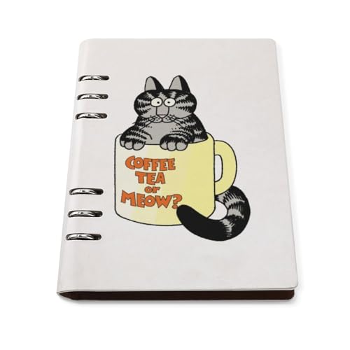 ノート クリバンキャット 悪い猫 漫画 メモ帳 バインダーノート A5 6穴 90枚 てちょう ハードカバー メモ ンダー A5サイズ 横罫線 ??本 文房具 オフィス用品 ルーズリーフ 学生 キャンパス おしゃれ プレゼント 贈り物