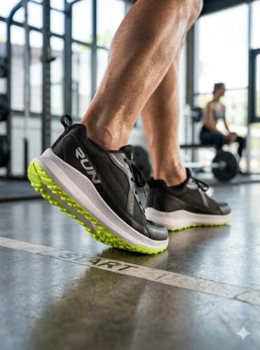 Image of Men's Sports Running Shoes | Lightweight Comfortable Casual Sneakers | Lace-Up Design | Flexible Sole | Sizes 6 to 11