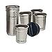 Produktbild Stanley Steel Shot Glass Set  4 Mug INOX/1 cuve INOX à Fermeture vissée