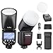 GODOX V1F Flash rotondo 76 W Speedlite professionale rotondo fotocamera Flash 1/8000 HSS 2.4 G Wireless X System TTL con 2600 mAh agli ioni di litio compatibile per Fuji immagine